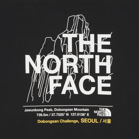 DOBONGSAN S/S R/TEE BLACK NT7UR66A