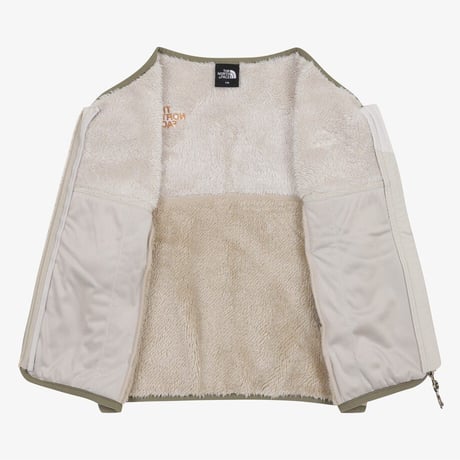 K'S CAMPOUT FLEECE VEST LIGHT BEIGE NV4FS51T