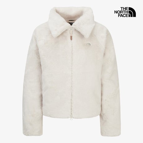 W'S NULU FLEECE JACKET CREAM NJ4FR86C