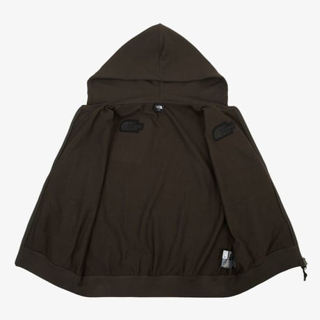 M'S MELTON HOOD ZIP-UP BROWN NM5PR51B