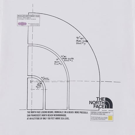 DOME LOGO S/S R/TEE WHITE NT7UR11K