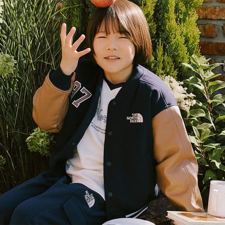 K'S VARSITY HEAT JACKET NAVY NJ3NR61U