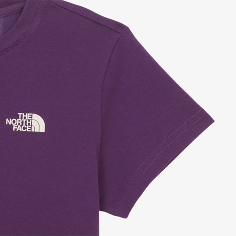W’S FLORET S/S R/TEE PURPLE NT7UR32B