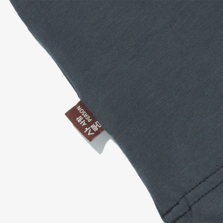 TNF HANGEUL S/S R/TEE 6 CHARCOAL GREY NT7UR54D