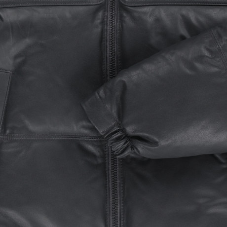 【数量限定】W'S LEATHER NUPTSE JACKET (RDS) BLACK NJ1DR89J