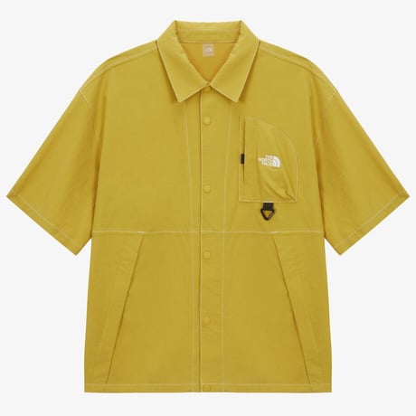 PEAKHILL S/S SHIRTS MUSTARD NH8SS01C
