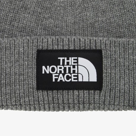 BIG LOGO BEANIE MELANGE GREY NE3BR61B
