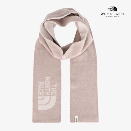 WL MELLOW KNIT MUFFLER GRAYISH PINK NA5IR52K