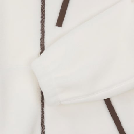 RIMO EX FLEECE JACKET WHITE NJ4FQ54