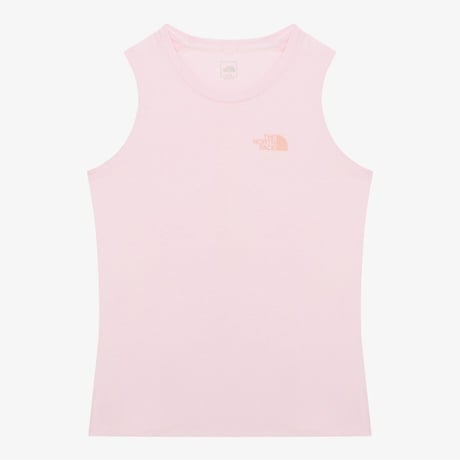 W'S TNF RUN SLEEVELESS SOFT PINK NT7VR03C