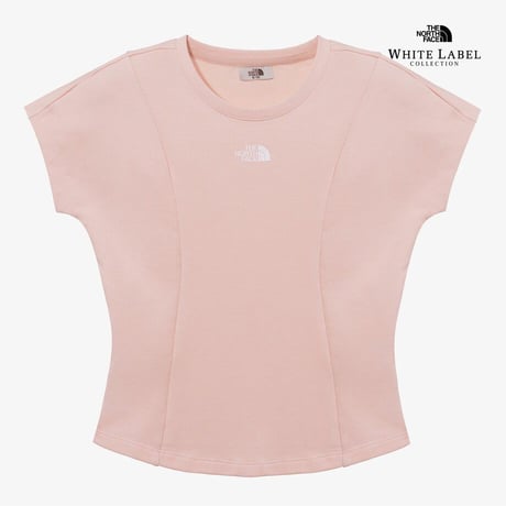 W'S DELPHIE S/S R/TEE SOFT PINK NT7UR30N