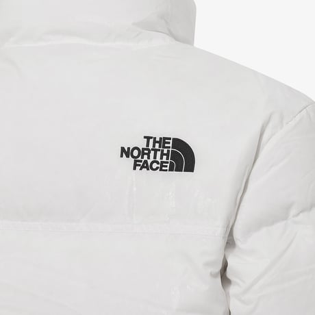 W'S CRINKLE NUPTSE DOWN JACKET (RDS) WHITE NJ1DQ95K