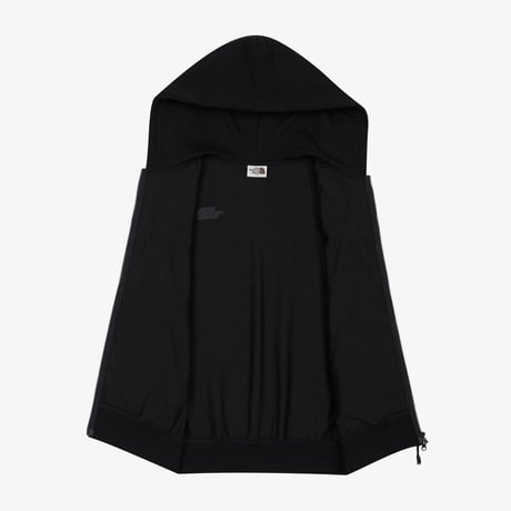 WL HOOD ZIP UP BLACK NJ5JS50J