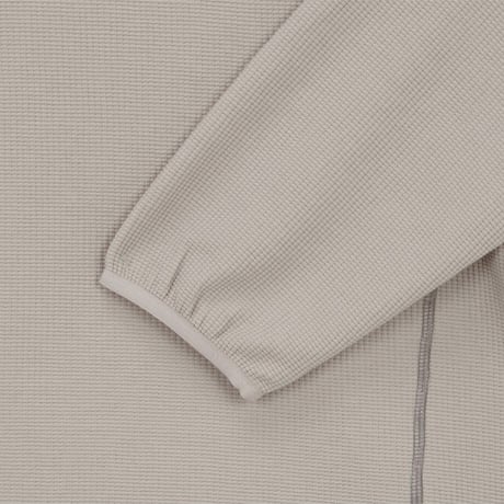 M'S SERRA L/S HOODIE GRAYISH BEIGE NT7TR52B