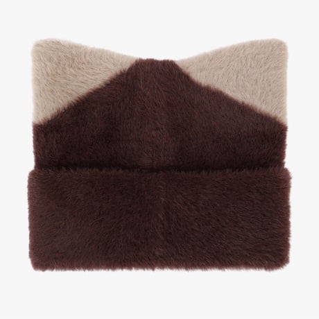 K'S MELLY FUR BEANIE CHOCOLATE NE3BS52T