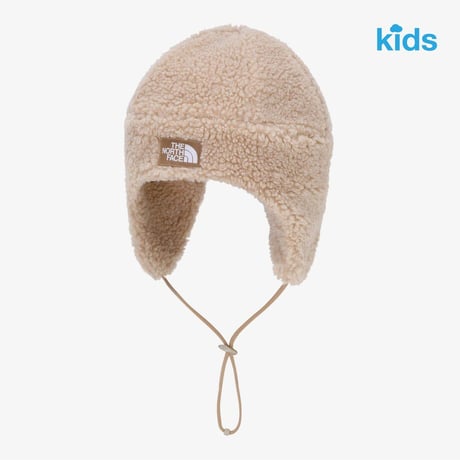 K'S FLEECE EARMUFF BEANIE LIGHT BEIGE NE3BS50S