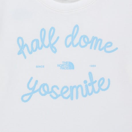 W'S HALF DOME S/S R/TEE WHITE NT7US31K