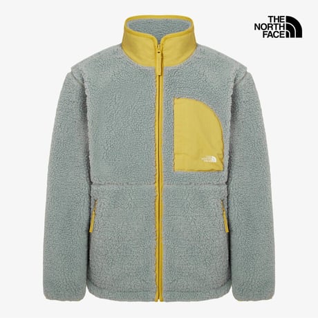 M'S CAMPCORE FLEECE JACKET MELANGE GREY NJ4FS59B