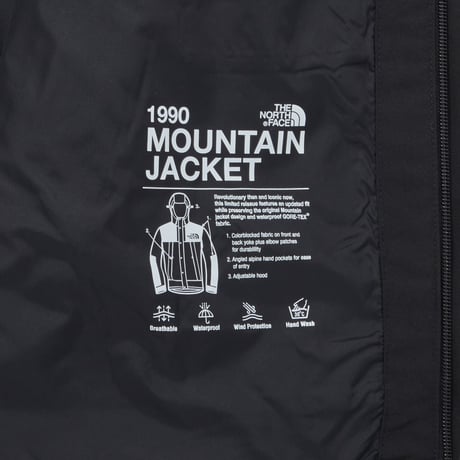 M'S 1990 ECO GORE TEX  MOUNTAIN JACKET BLACK NJ2GQ00B