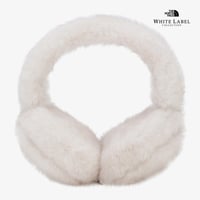 W'S FUR EARMUFF IVORY NA5IS54K
