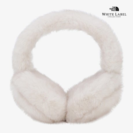 W'S FUR EARMUFF IVORY NA5IS54K