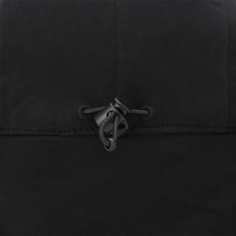 WAXED COTTON EARMUFF EX CAP BLACK NE3CS66J