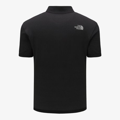 M'S AIRWAVE S/S ZIP TEE BLACK NT7KS13A
