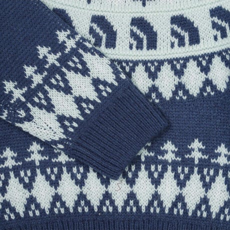K'S NORDIC SWEATER BLUE NT7AS51S