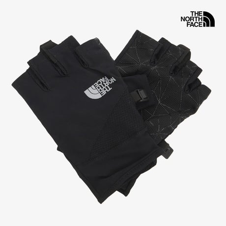 COOL LIGHT HALF GLOVE BLACK NJ3FS00A