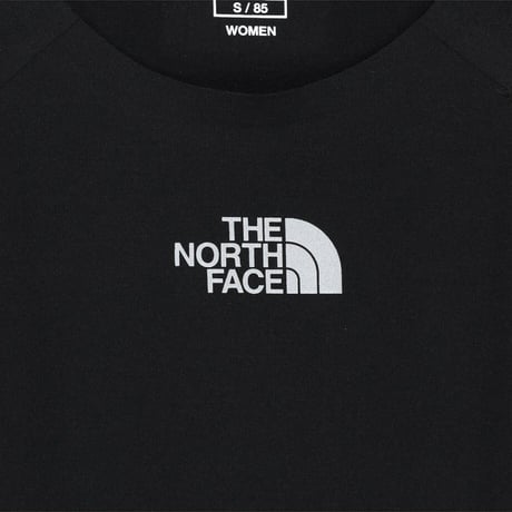 W'S SPEEDON S/S R/TEE BLACK NT7UR80J