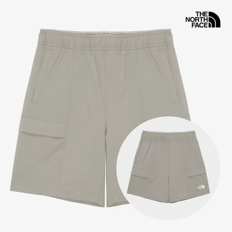 ICEDAY SHORTS GRAYISH BEIGE NS6NR01B