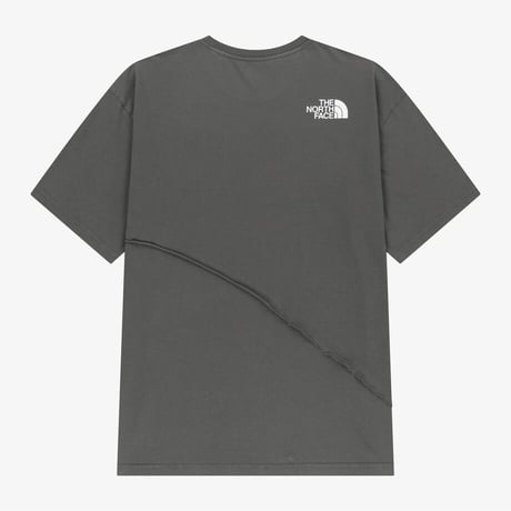 SUNFOLD S/S R/TEE CHARCOAL GREY NT7US03J
