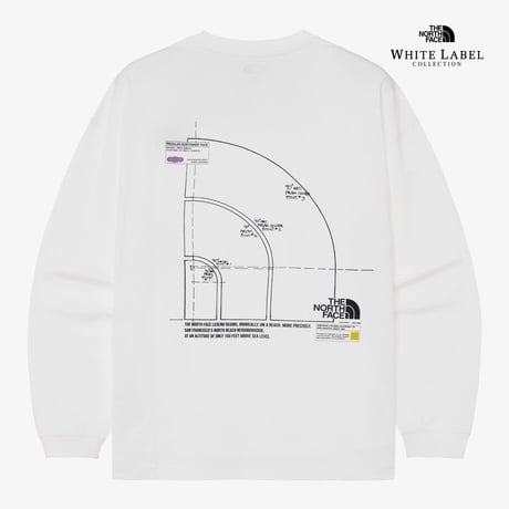 DOME LOGO L/S R/TEE OFF WHITE NT7TR03K