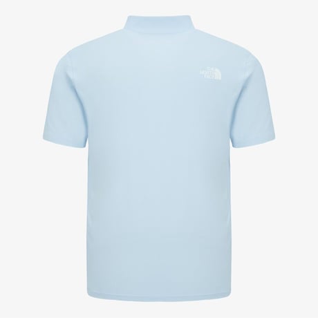 M'S ICE FLEX S/S ZIP TEE LIGHT BLUE NT7KS00C