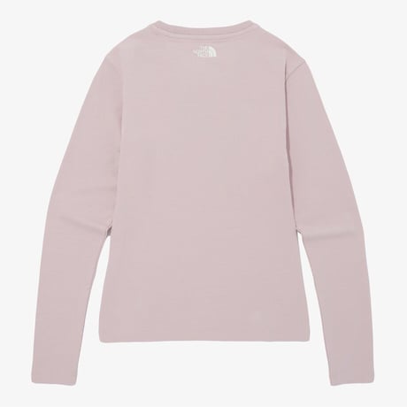 W'S CORE L/S R/TEE PALE PINK NT7TQ32L