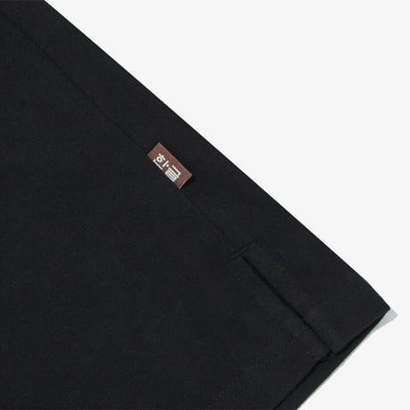 W'S TNF HANGEUL S/S R/TEE BLACK NT7UR42E