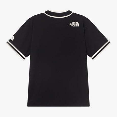 TNF CREW S/S JERSEY TOP BLACK NT7UR25J