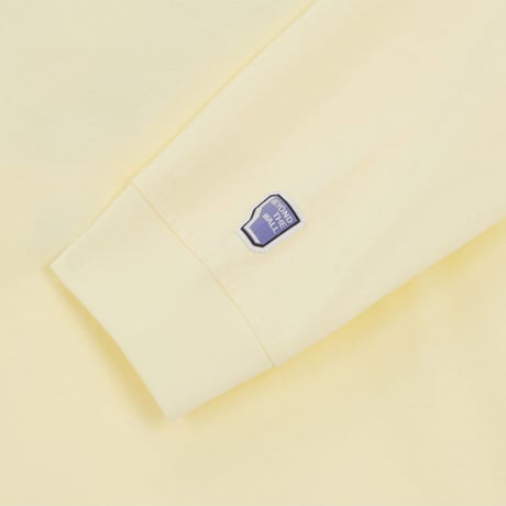 M'S KARABINER L/S R/TEE PASTEL YELLOW NT7TR70C