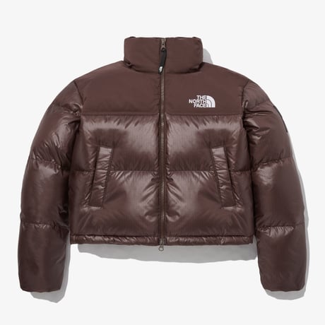 W'S NOVELTY NUPTSE RDS DOWN JACKET COCOA BROWN NJ1DQ80L