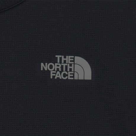 W'S TNF RUN S/S R/TEE BLACK NT7US34A