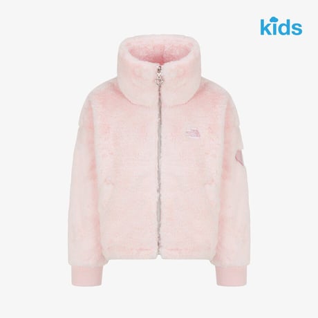 G'S PUFFY FLEECE JACKET PALE PEACH NJ4FR52V