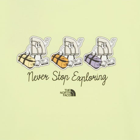M'S CAMPDAY S/S R/TEE YELLOW LIME NT7UR09D
