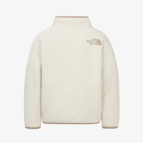 K'S CAMPOUT FLEECE JACKET CREAM BEIGE NJ4FR50T
