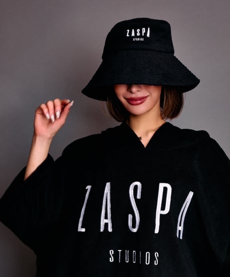 ZASPAstudios ユニセックス サウナバケットハット #ブラック