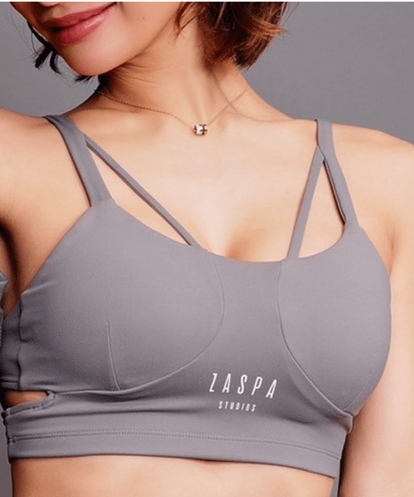 ZASPAstudios ハイストレッチ ブラトップ #グレー