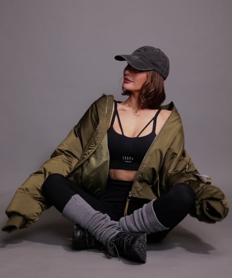 ZASPAstudios ボンバージャケット MA-1ユニセックスタイプ #カーキ