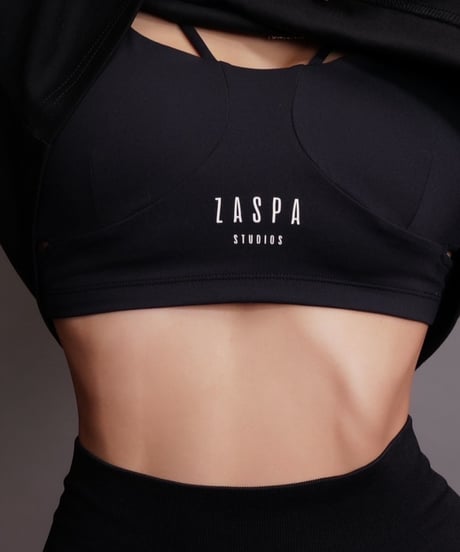 ZASPAstudios ハイストレッチ ブラトップ #ブラック