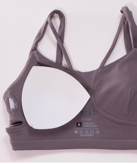 ZASPAstudios ハイストレッチ ブラトップ #グレー