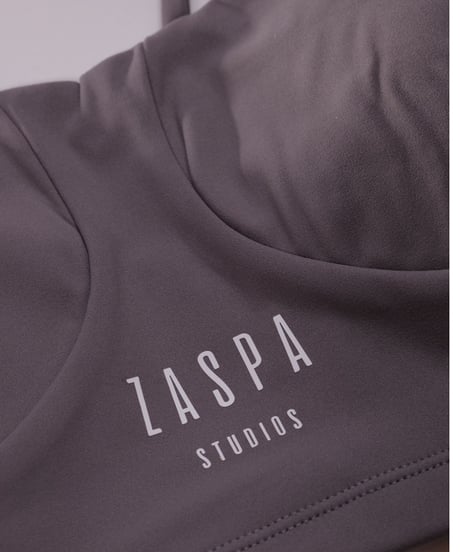 ZASPAstudios ハイストレッチ ブラトップ #グレー