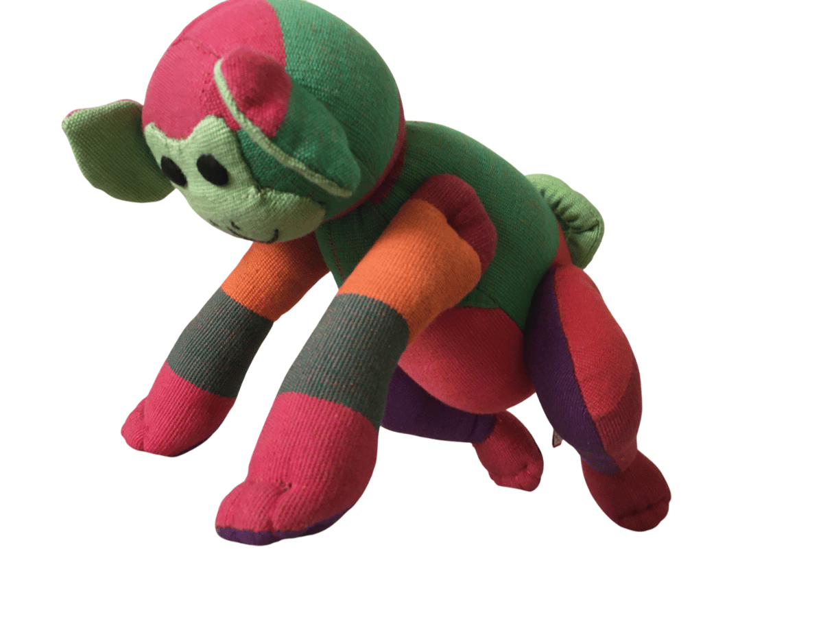 KANDYGS】サル Monkey 緑・赤系【ハンドメイド】【スリランカ】K032 2 |